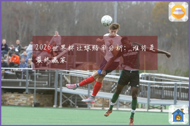 2026世界杯让球赔率分析：谁将是最终赢家