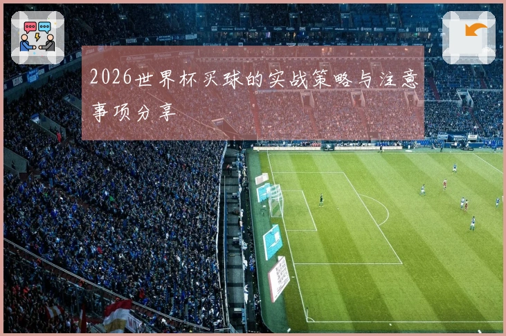 2026世界杯买球的实战策略与注意事项分享